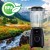 ELDOM BLENDER KIELICHOWY BK6 NOXAR 100W CZARNY 22000 OBR/NIN KIELICH 1,8 L ZE SZKŁA HARTOWANEGO DWA POZIOMY RĘDKOŚCI + PULSE