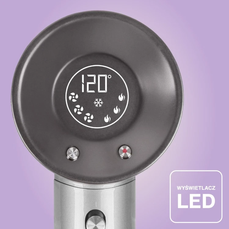 ELDOM SUSZARKA DO WŁOSÓW HT280 1500 W WYŚW.LED