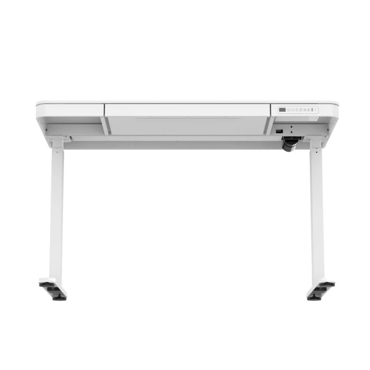 Activejet Biurko z elektryczną regulacją wysokości ET119S biały. Wymiar blatu  120x60 cm.