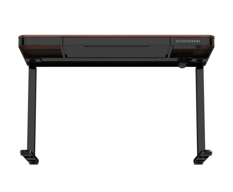 Activejet Biurko z elektryczną regulacją wysokości ET119S czarny/orzech.. Wymiar blatu  120x60 cm.