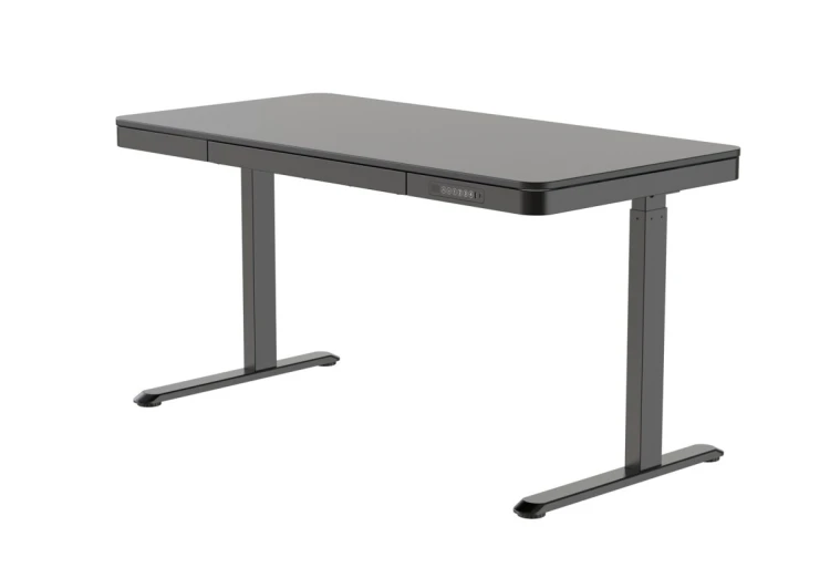 Activejet Biurko z elektryczną regulacją wysokości ET119S czarny. Wymiar blatu  120x60 cm.