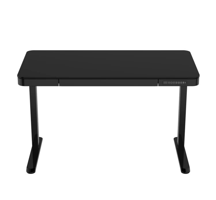 Activejet Biurko z elektryczną regulacją wysokości ET119S czarny. Wymiar blatu  120x60 cm.