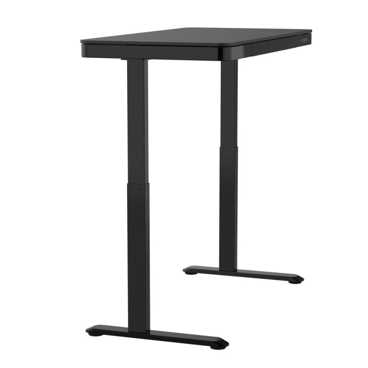 Activejet Biurko z elektryczną regulacją wysokości ET119S czarny. Wymiar blatu  120x60 cm.