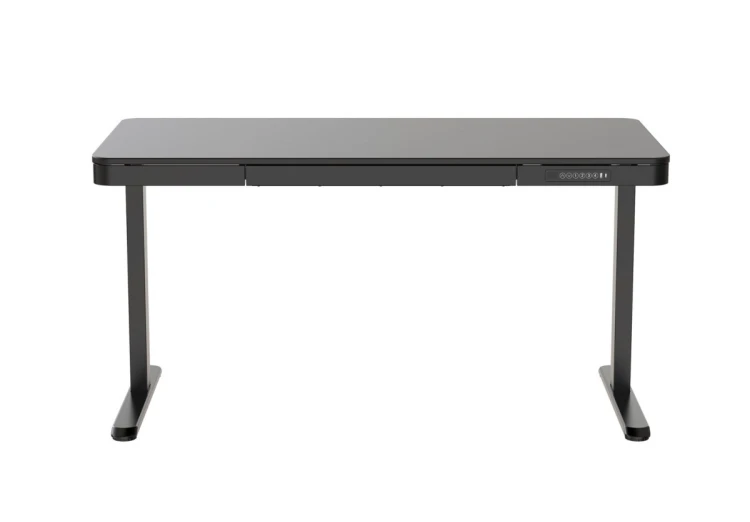 Activejet Biurko z elektryczną regulacją wysokości ET119S czarny. Wymiar blatu  120x60 cm.