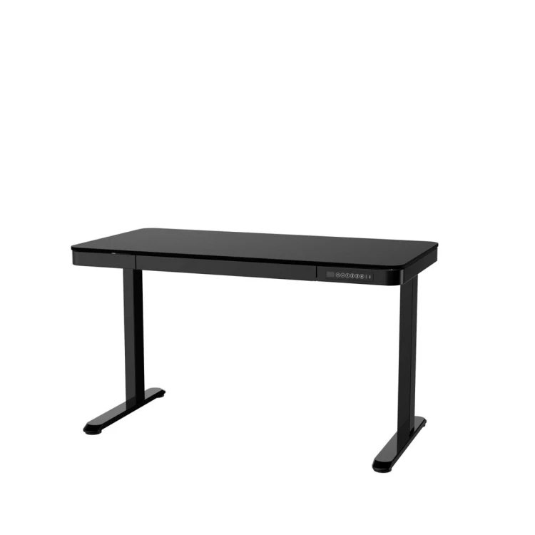 Activejet Biurko z elektryczną regulacją wysokości ET119S czarny. Wymiar blatu  120x60 cm.