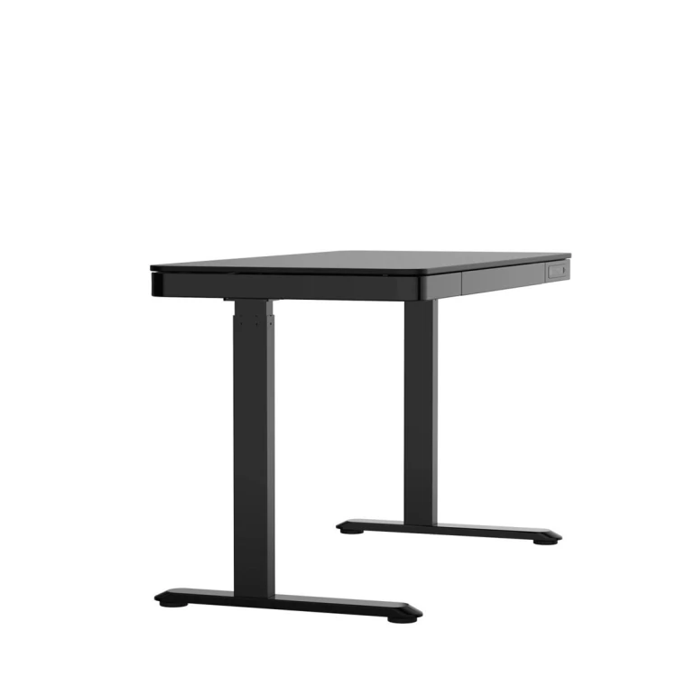 Activejet Biurko z elektryczną regulacją wysokości ET119S czarny. Wymiar blatu  120x60 cm.