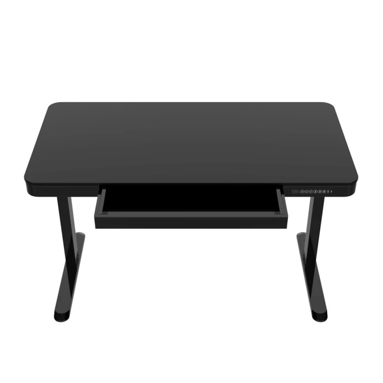 Activejet Biurko z elektryczną regulacją wysokości ET119S czarny. Wymiar blatu  120x60 cm.