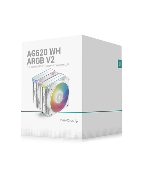 Chłodzenie DeepCool AG620 WH ARGB V2