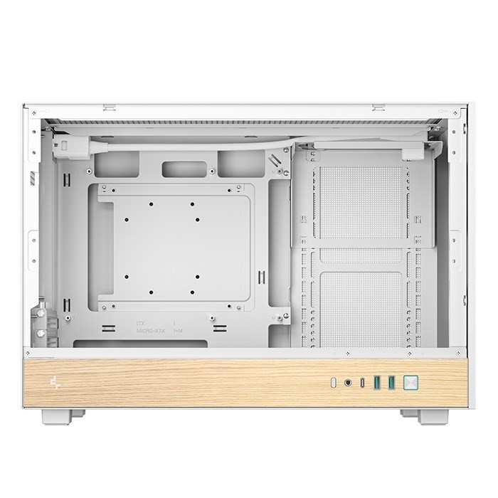 Obudowa DeepCool CH260 WOOD biała