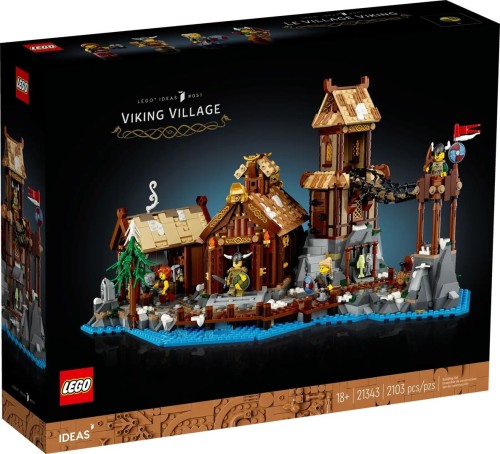 LEGO IDEAS 21343 WIOSKA WIKINGÓW