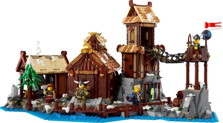 LEGO IDEAS 21343 WIOSKA WIKINGÓW