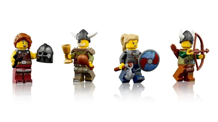LEGO IDEAS 21343 WIOSKA WIKINGÓW