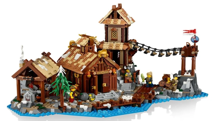 LEGO IDEAS 21343 WIOSKA WIKINGÓW