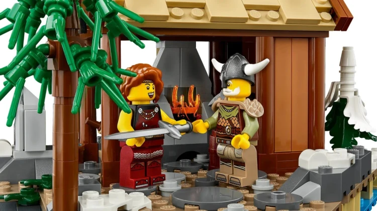 LEGO IDEAS 21343 WIOSKA WIKINGÓW