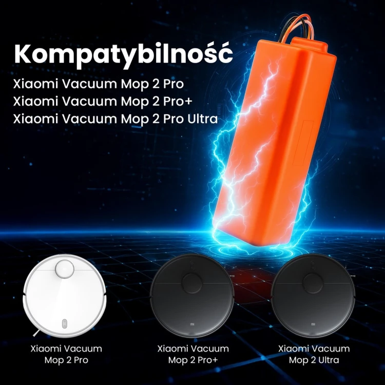 Akumulator do odkurzacza Extralink EX.22905 (Xiaomi Mop Pro2 Pro 2Pro MJSTS1 5200mAh)