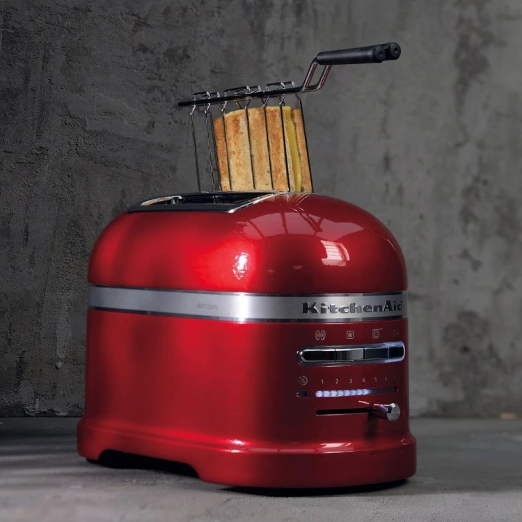 KitchenAid 5KMT2204EER 7 2 kaw. 1250 W Czerwony, Stal nierdzewna