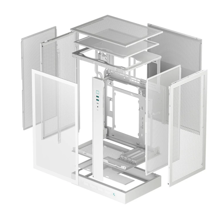 Obudowa DeepCool  CH270 Digital WH (R-CH270-WHNDM0-G-1)