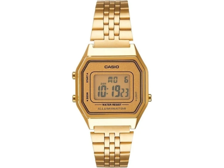 Casio A168WG-9WDF zegarek Zegarek z bransoletką Elektroniczny Złoto