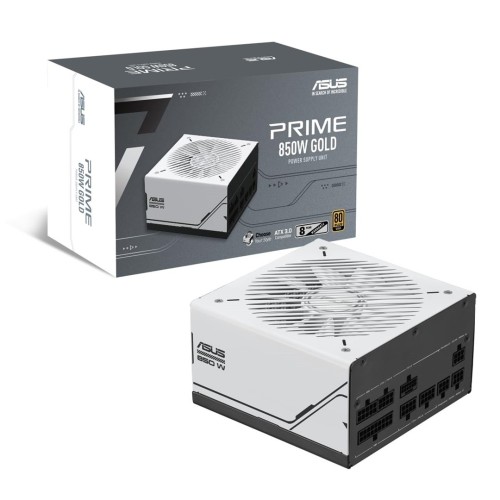 ASUS AP-850G moduł zasilaczy 850 W 20+4 pin ATX ATX Czarny, Biały