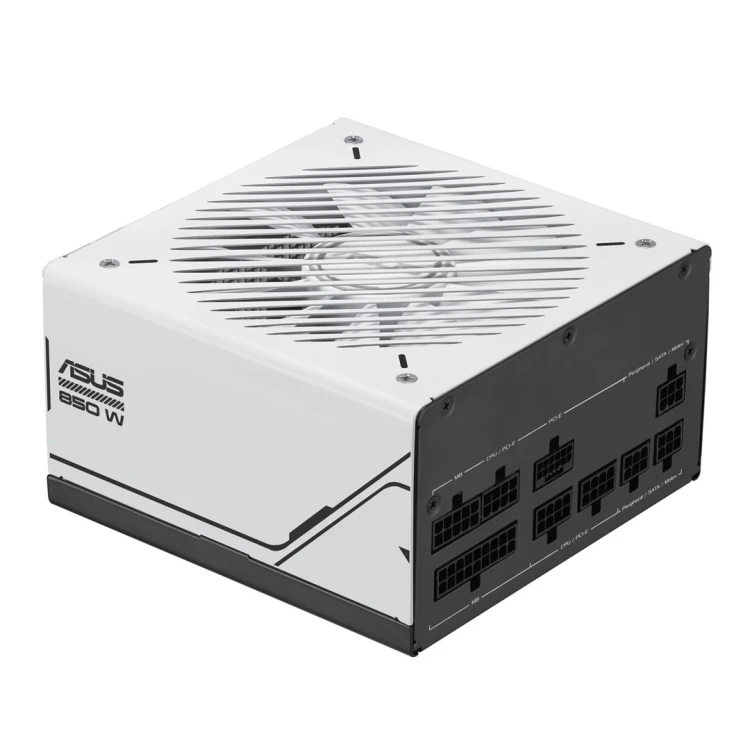 ASUS AP-850G moduł zasilaczy 850 W 20+4 pin ATX ATX Czarny, Biały