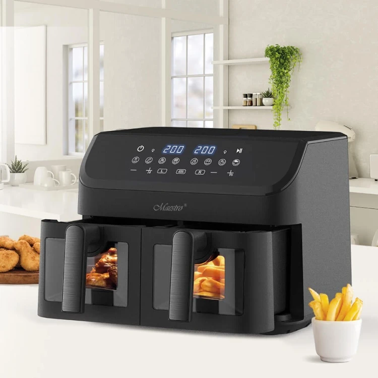 Frytownica beztłuszczowa 2000W 2x4,5L MR-758 MAESTRO