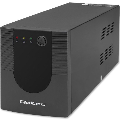 Qoltec 53776 zasilacz UPS Technologia line-interactive 1,5 kVA 900 W 4 x gniazdo sieciowe