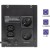 Qoltec 53776 zasilacz UPS Technologia line-interactive 1,5 kVA 900 W 4 x gniazdo sieciowe