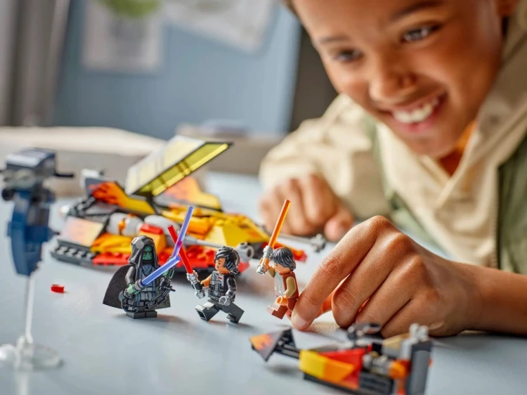 LEGO STAR WARS 75414 Płomienny śmigacz śnieżny