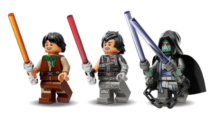LEGO STAR WARS 75414 Płomienny śmigacz śnieżny