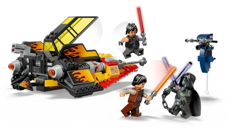 LEGO STAR WARS 75414 Płomienny śmigacz śnieżny