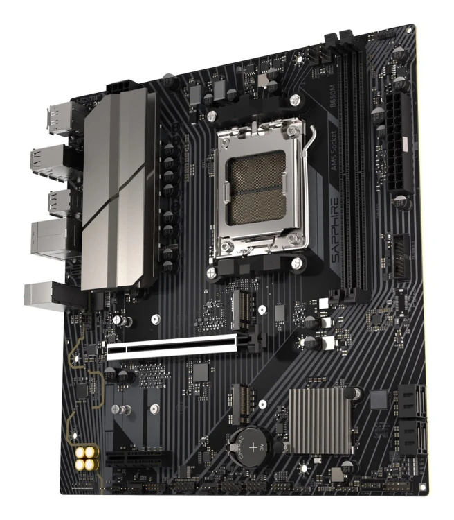 Sapphire B650M-E AMD B650 Gniazdo AM5 micro ATX
