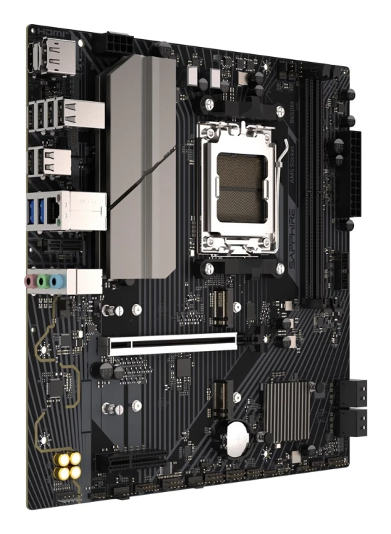 Sapphire B650M-E AMD B650 Gniazdo AM5 micro ATX