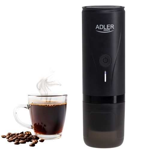 Ekspres przenośny do kawy | Bateriia 7500mAh | Ciśnienie 20 BAR | Zasilanie USB  Adler Adler