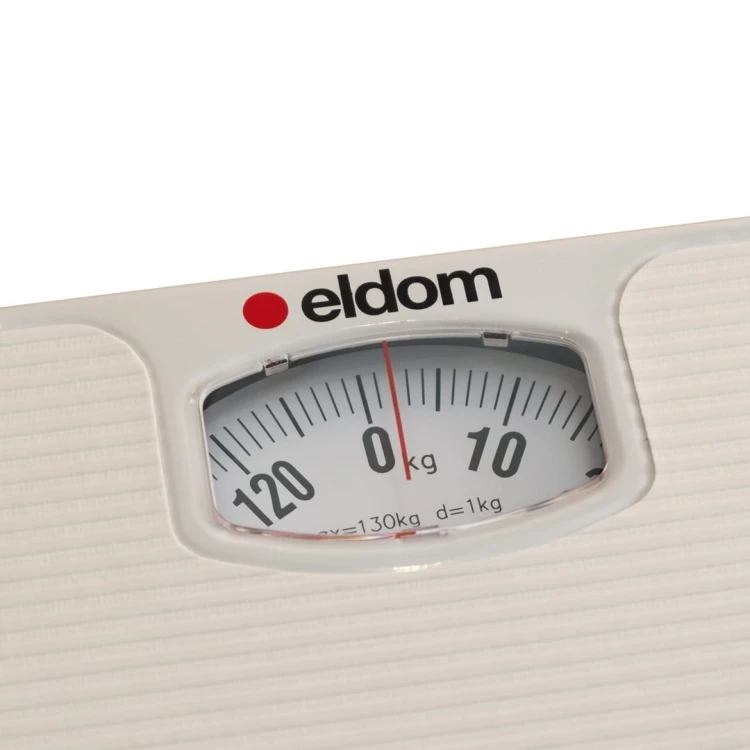 ELDOM MECHANICZNA WAGA ŁAZIENKOWA BR2016B BIAŁA DO 130 KG