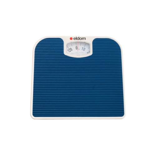 ELDOM MECHANICZNA WAGA ŁAZIENKOWA BR2016N NIEBIESKA DO 130 KG