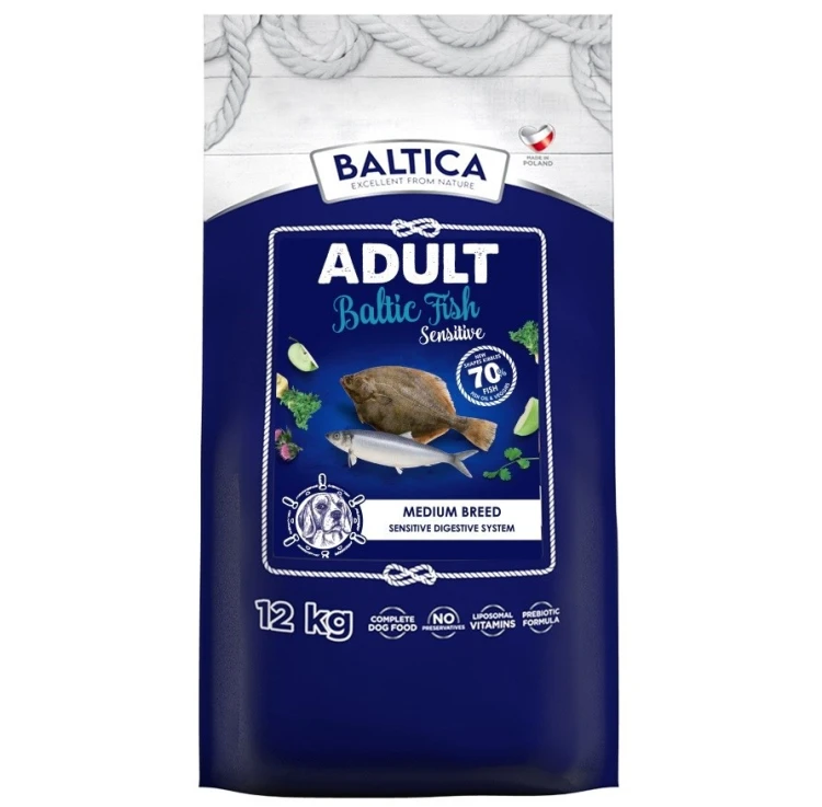 BALTICA Excellent Adult Sensitive Fish M 12kg