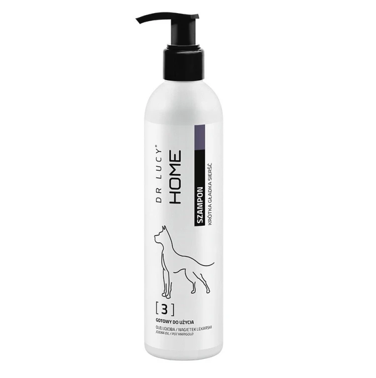 Szampon dla psów o krótkiej, gładkiej sierści Dr Lucy Home 3 - 250 ml