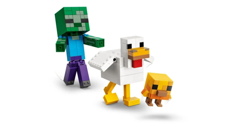 LEGO Minecraft 21582 - Kurzy Jeździec