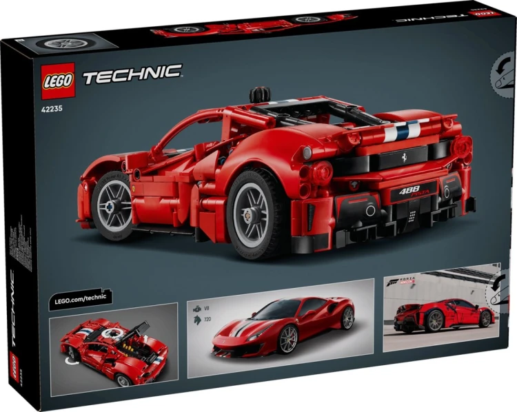 LEGO Technic 42235 - Samochód Ferrari 488 PISTA