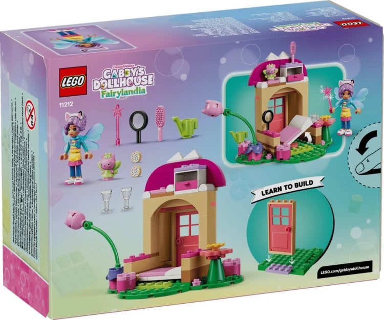 LEGO Koci domek Gabi 11212 - Domek w ogrodzie Wróżkici
