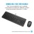 Zestaw klawiatura + mysz HP 230 Wireless Mouse and Keyboard Combo bezprzewodowe czarne Niemiecki układ klawiszy QWERTZ 18H24AA#ABD