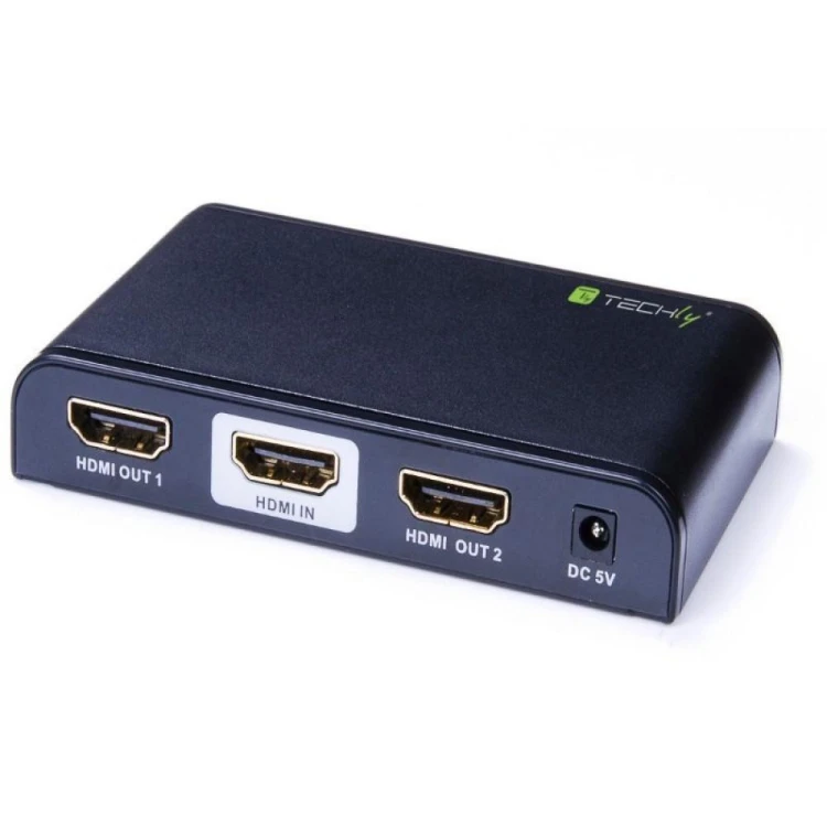 Techly IDATA HDMI2-4K2 rozgałęziacz telewizyjny HDMI 2x HDMI