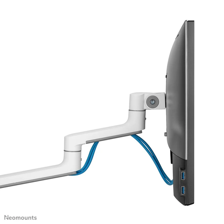 Neomounts DS60-425WH2 uchwyt / stojak do monitorów 68,6 cm (27") Biurko Biały