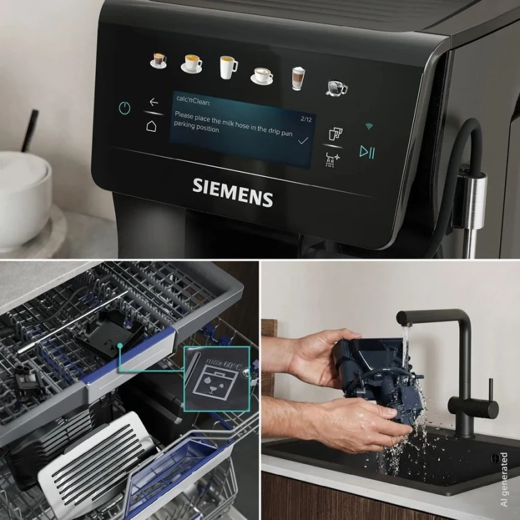 Ekspres ciśnieniowy Siemens EQ600 iAroma TP603E08 15bar