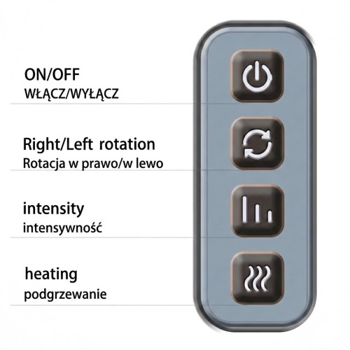 MEDIA-TECH MASAŻER DO STÓP Z FUNKCJĄ GRZANIA WARMING FEET MASSAGER MT6541