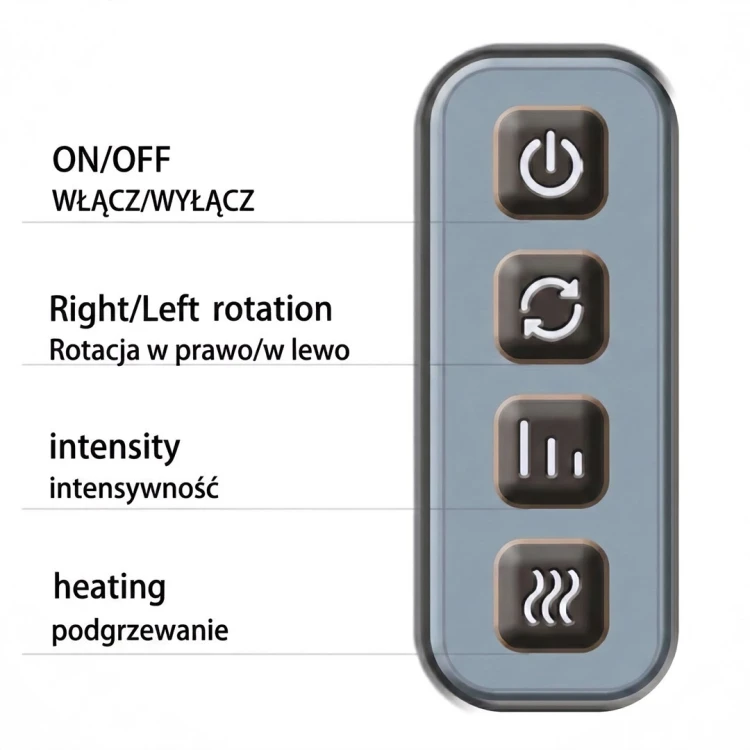 MEDIA-TECH MASAŻER DO STÓP Z FUNKCJĄ GRZANIA WARMING FEET MASSAGER MT6541