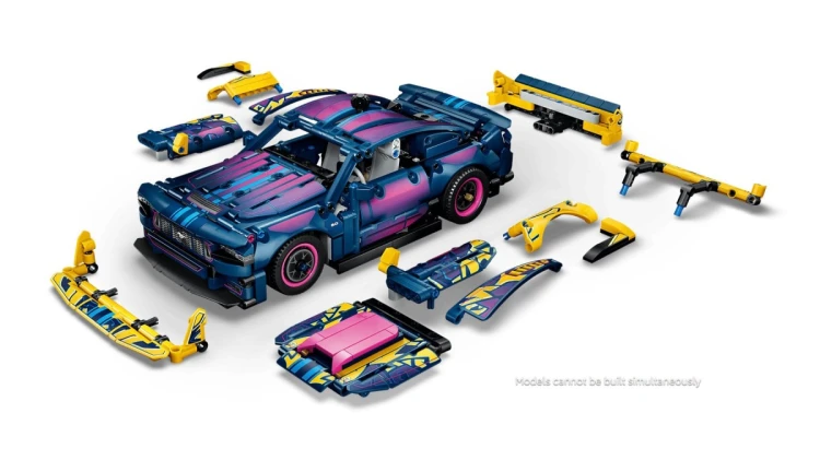 LEGO Technic 42236 - Warsztat tuningowy: Samochód Ford Mustang GT