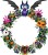 LEGO Inne 40825 - Wieniec na Halloween