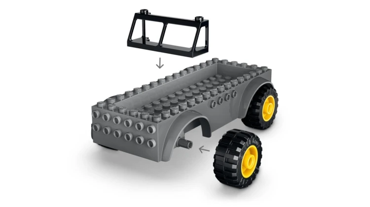 LEGO Jurassic World 77978 - Ciężarówka do transportu młodego tyranozaura