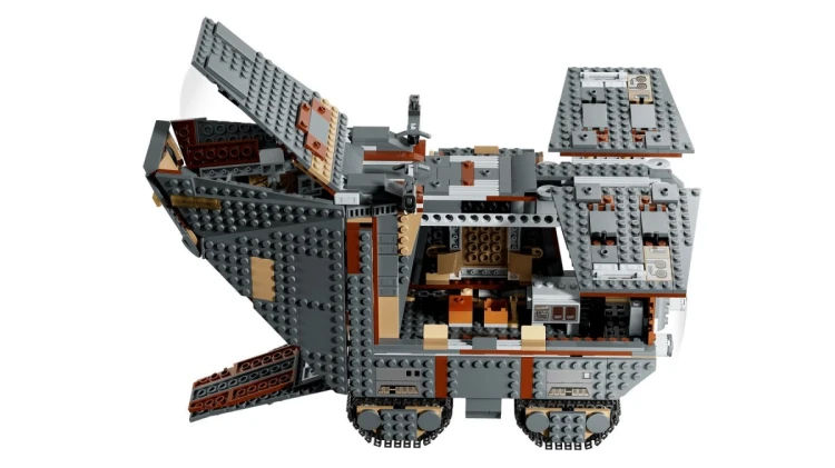 LEGO Star Wars 75453 - Piaskoczołg wędrownych Jawów i bagnorożec